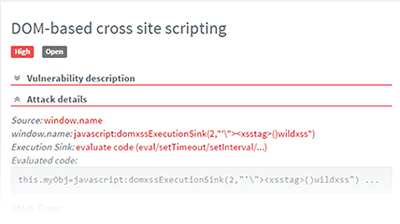 SQL Injection via XSS attack 