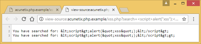 xss attack php example