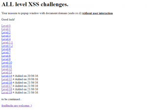 XSS Vulnerable Sites 5